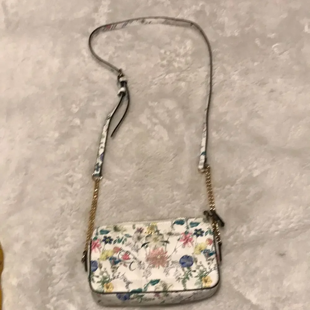 Aldo crossbody flower print handbag - Picture 2 of 5